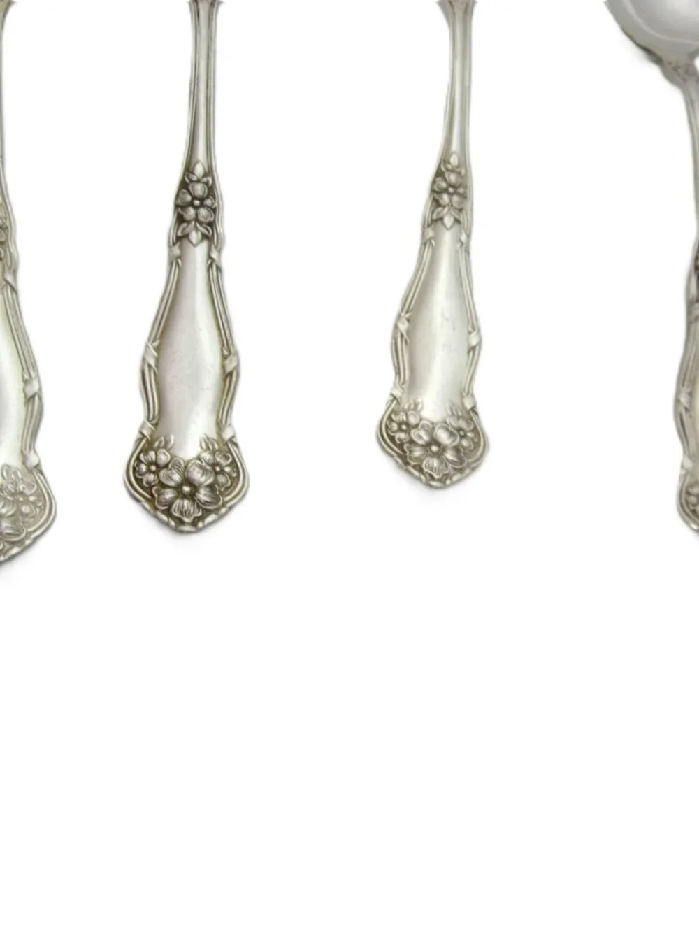 ARBUTUS International Wm Rogers & Son Silverplate Lot Set 4 Tablespoons 7 1/8